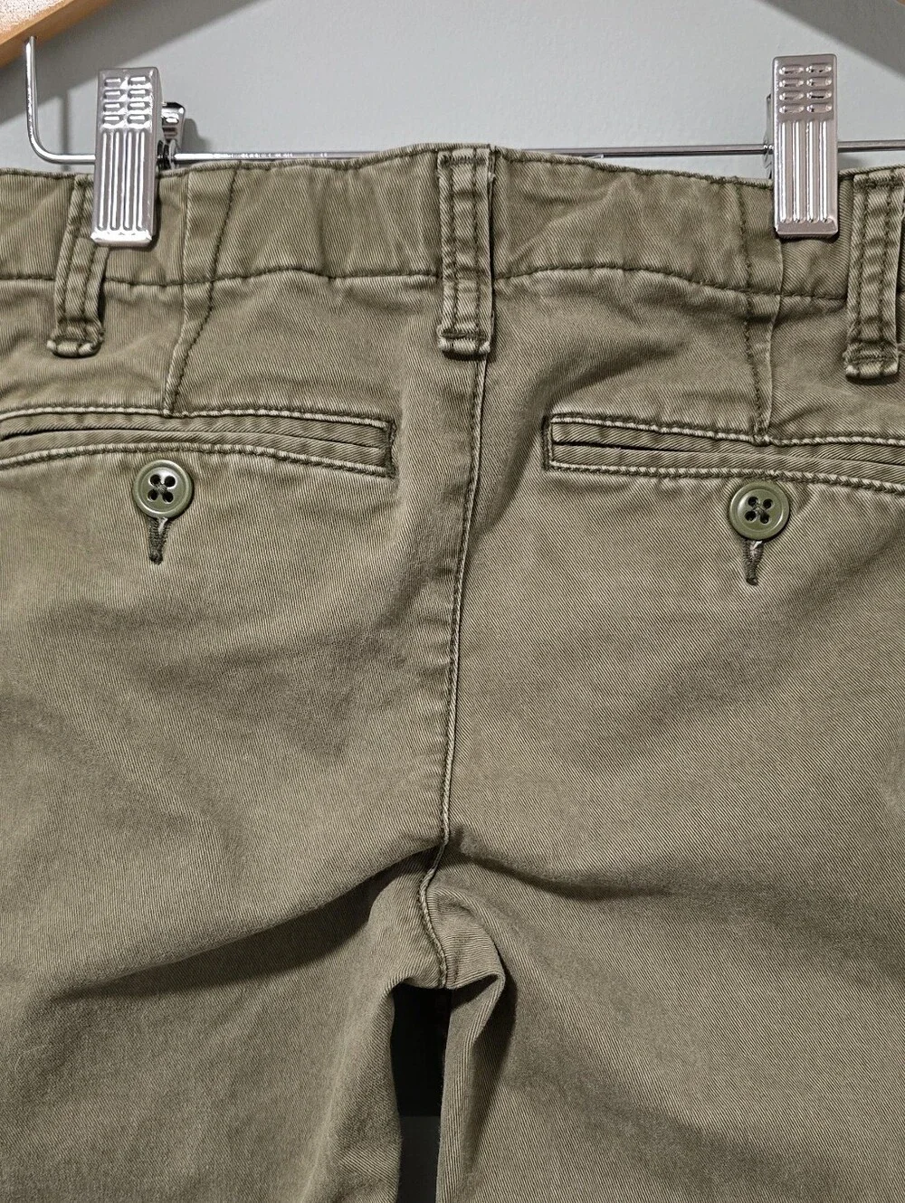 GAP Kids Olive Green Slim Chino Pants